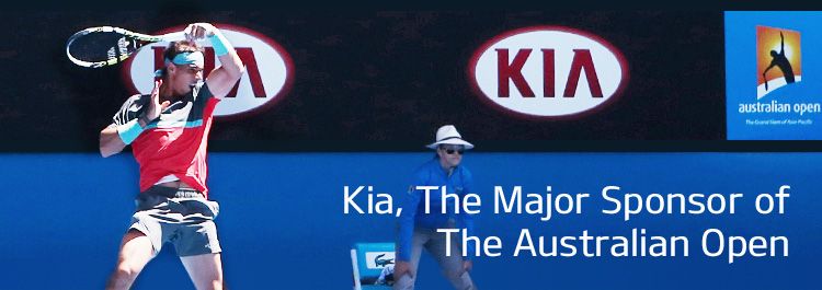 Kia - Proud Sponsors of the Australian Open Tennis